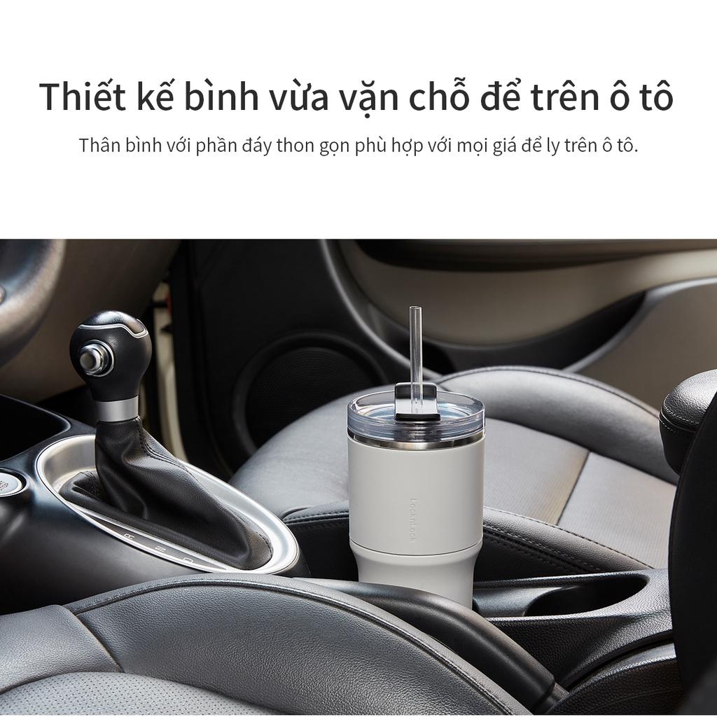Ly giữ nhiệt Lock&Lock 650ml LHC4277S Metro Drive - Hàng chính hãng kèm ống hút và cọ - Hapos