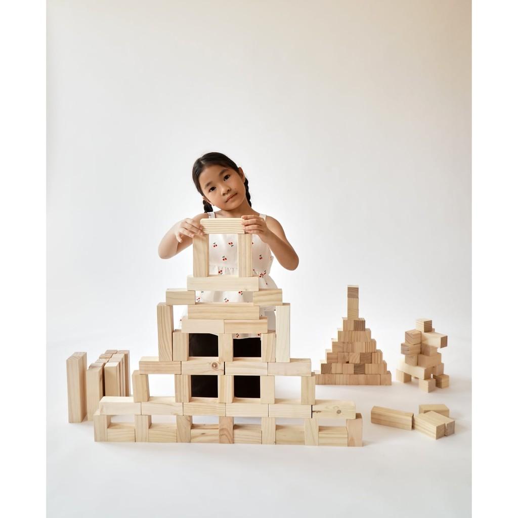 Khối gỗ kim tự tháp, khối gỗ lập phương, đồ chơi gỗ, khối ghỗ xếp hình, khối gỗ lắp ráp