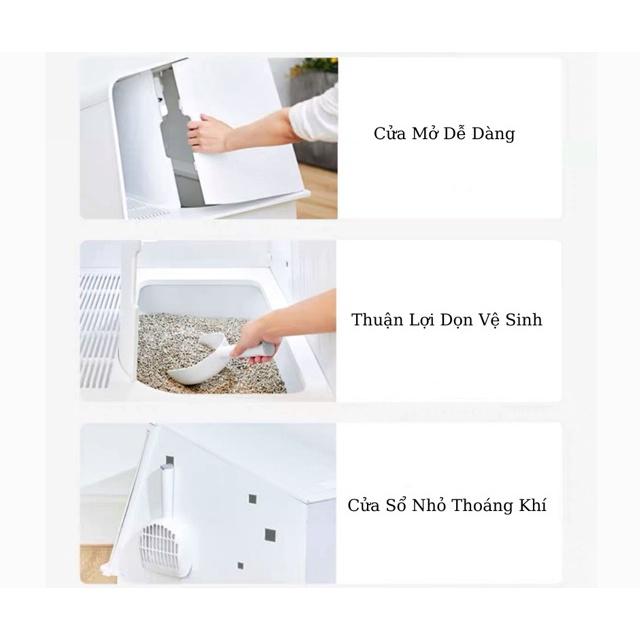 Nhà Vệ Sinh Thông Minh Cho Mèo Villa PETKIT