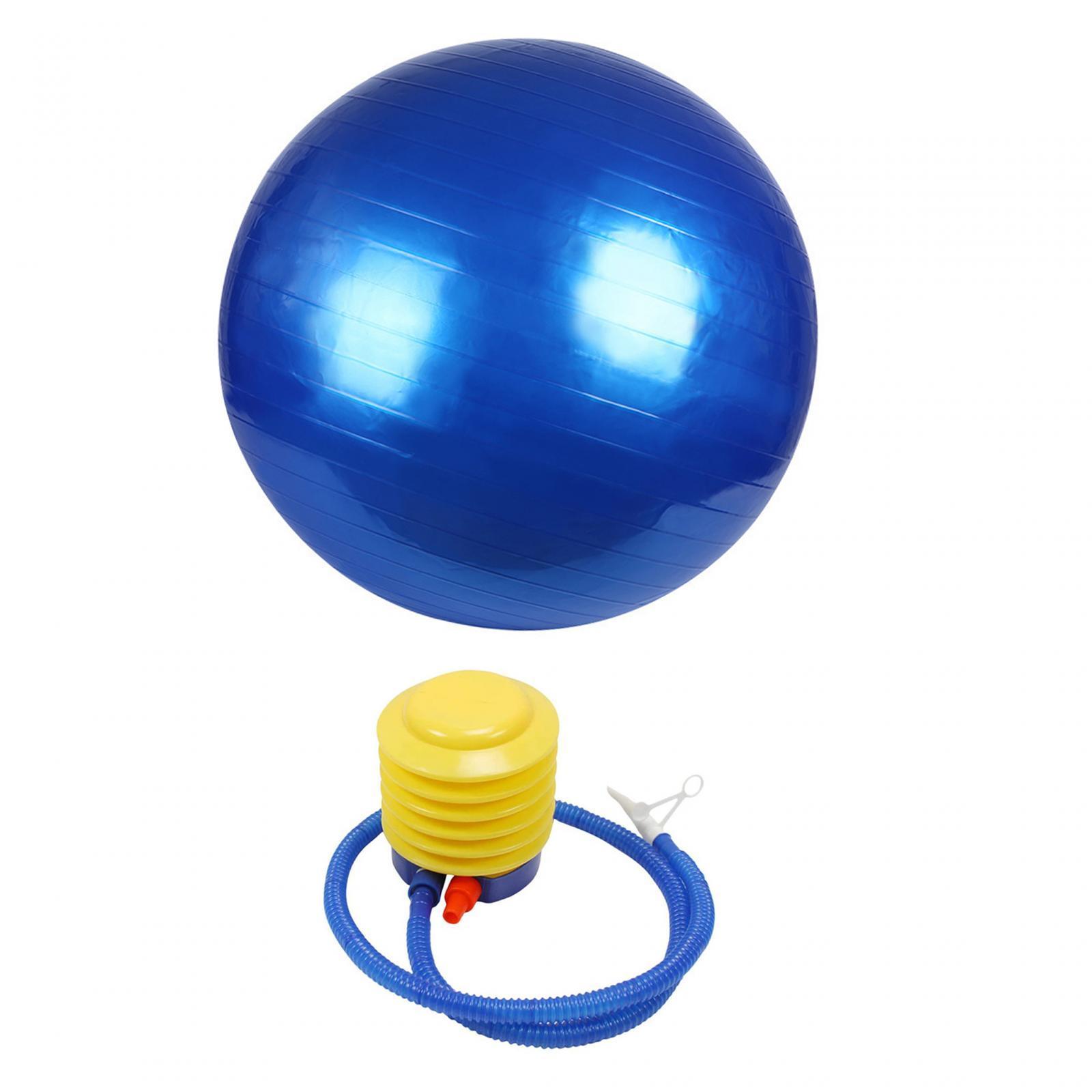 Balance Ball Chair Yoga Ball Anti Burst with Pump Heavy Duty Non Slip Stability Ball Pilates Ball for Woman, Gym, Home, Dance, Training