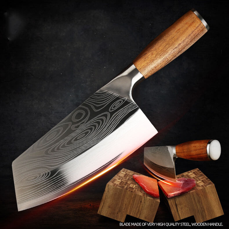 DAO BẾP SANTOKU THÉP CAO CẤP MÃ EEDT124