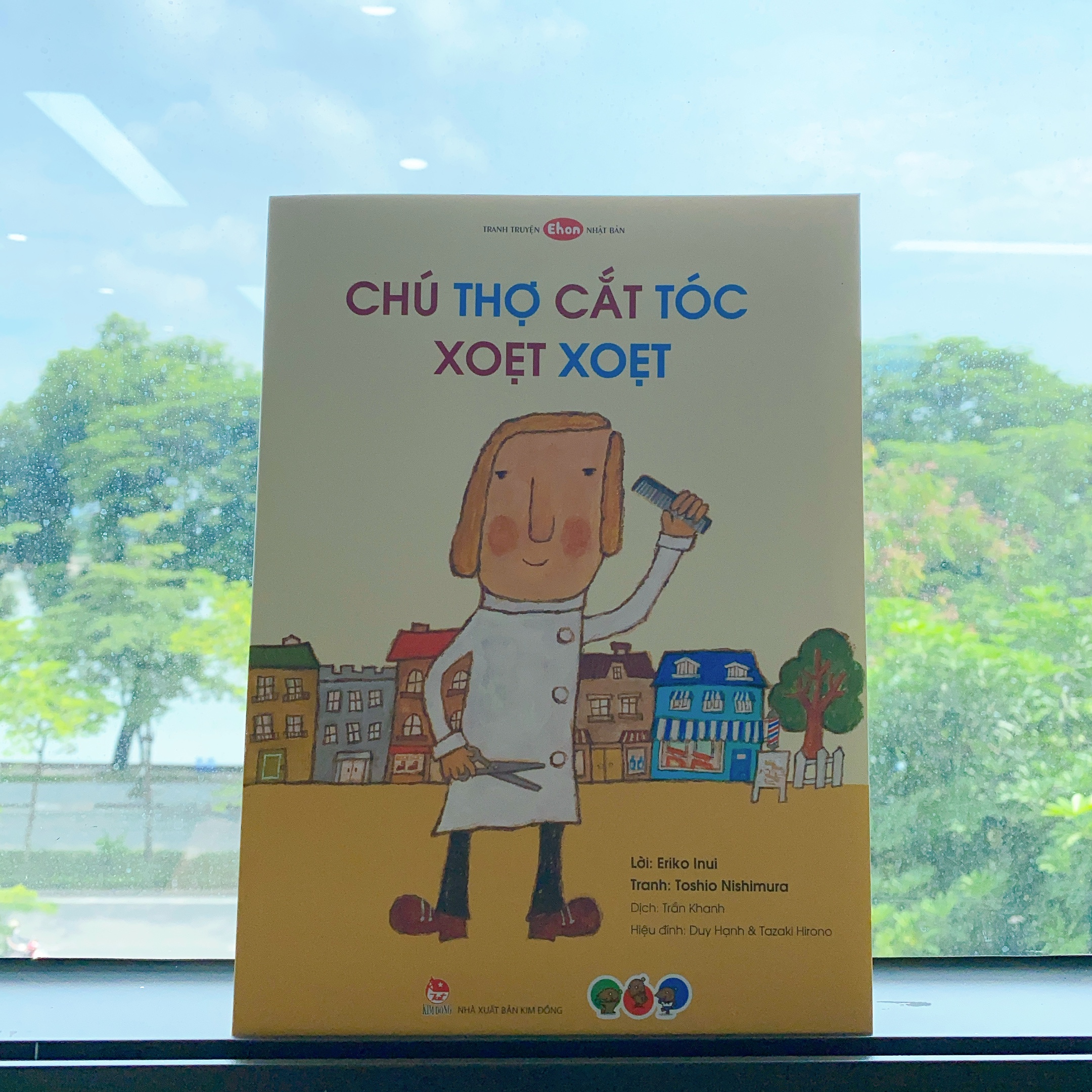 Ehon - Phát triển quan sát - Chú thợ cắt tóc xoẹt xoẹt - cho bé 3-6 tuổi