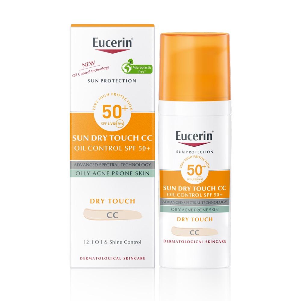 Kem Chống Nắng Eucerin Tông Màu Tự Nhiên Làm Đều Màu Da CC Sun Cream SPF50+ 50ml