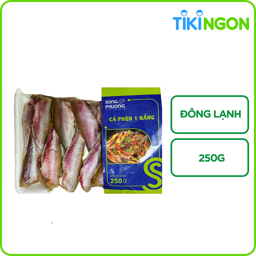 Cá Phèn 1 Nắng Đông Lạnh Song Phương 250gr