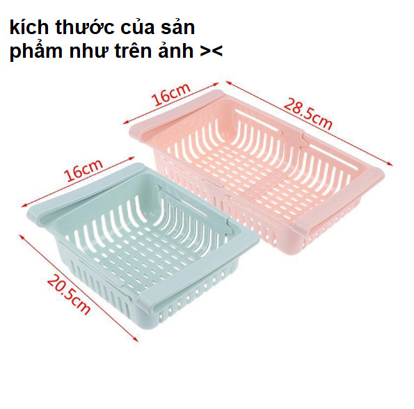 Khay đựng thực phẩm, khay phụ đa năng, tiện lợi cho tủ lạnh,tiết kiệm diện tích-GD386-KTL-DChinh (màu ngẫu nhiên)