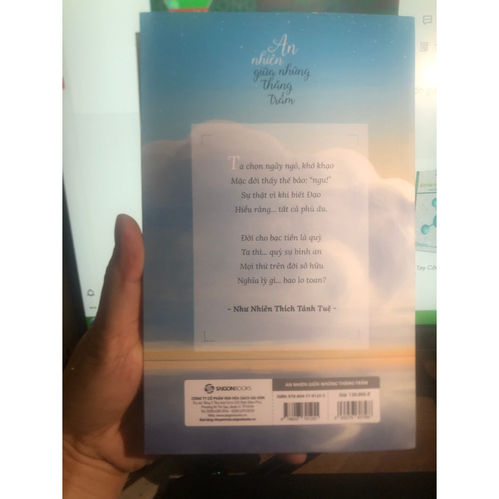 Sách - Combo 2 Cuốn Không Diệt Không Sinh Đừng Sợ Hãi Và An Nhiên Giữa Những Thăng Trầm