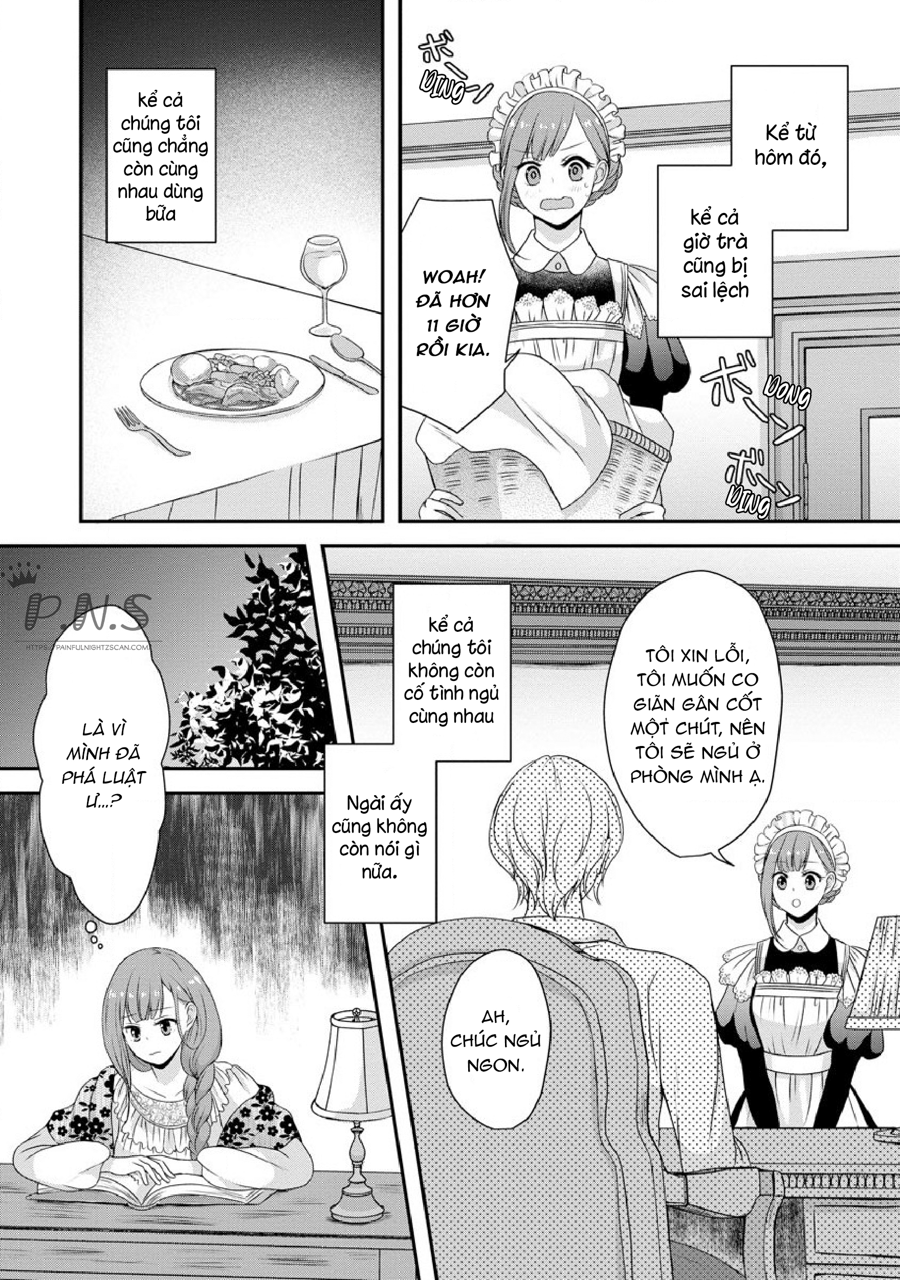 cô hầu dễ thương cùng chàng quý tộc điển trai chapter 6.2 6