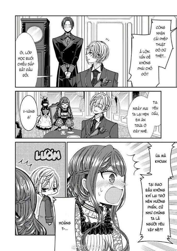 nhật ký theo dõi vị hôn thê tự nhận mình là nữ phụ phản diện 1 chapter 10 29