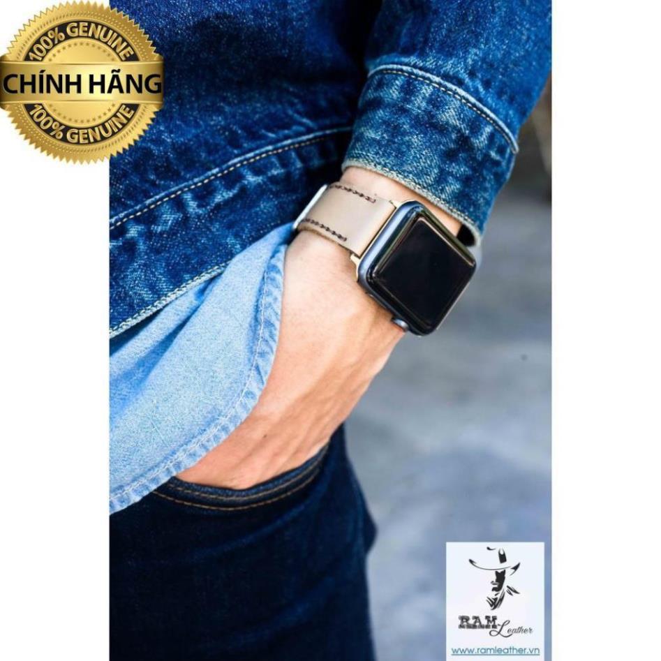 DÂY ĐỒNG HỒ DA BÒ THẬT - RAM LEATHER CHÍNH HÃNG