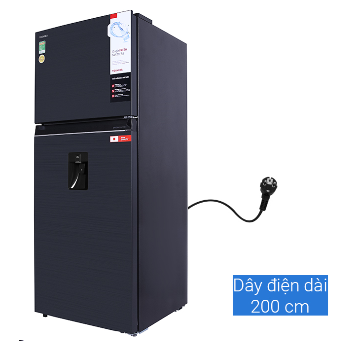 Tủ lạnh Toshiba 407 lít RT535WE-MG - hàng chính hãng - chỉ giao hcm