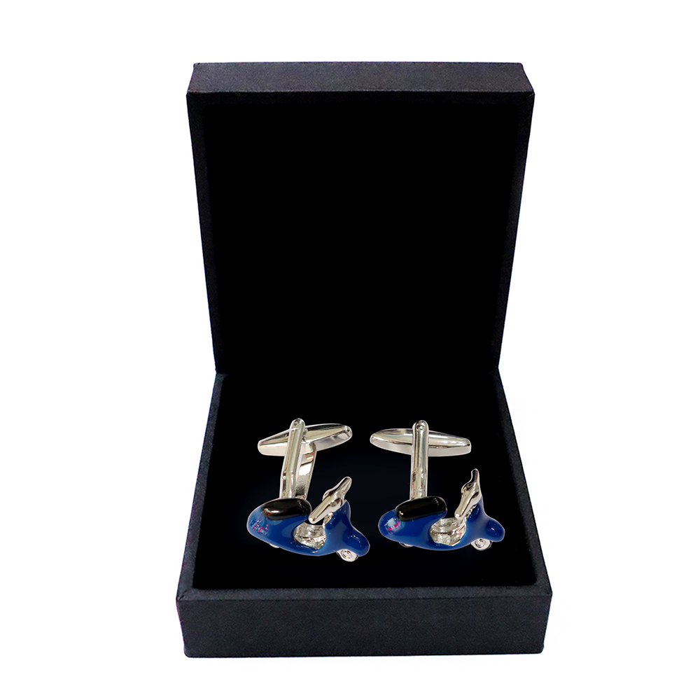 Khuy măng set, cufflinks măng set-Khuy măng set cài áo cho nam  màu trắng kim MSTK025