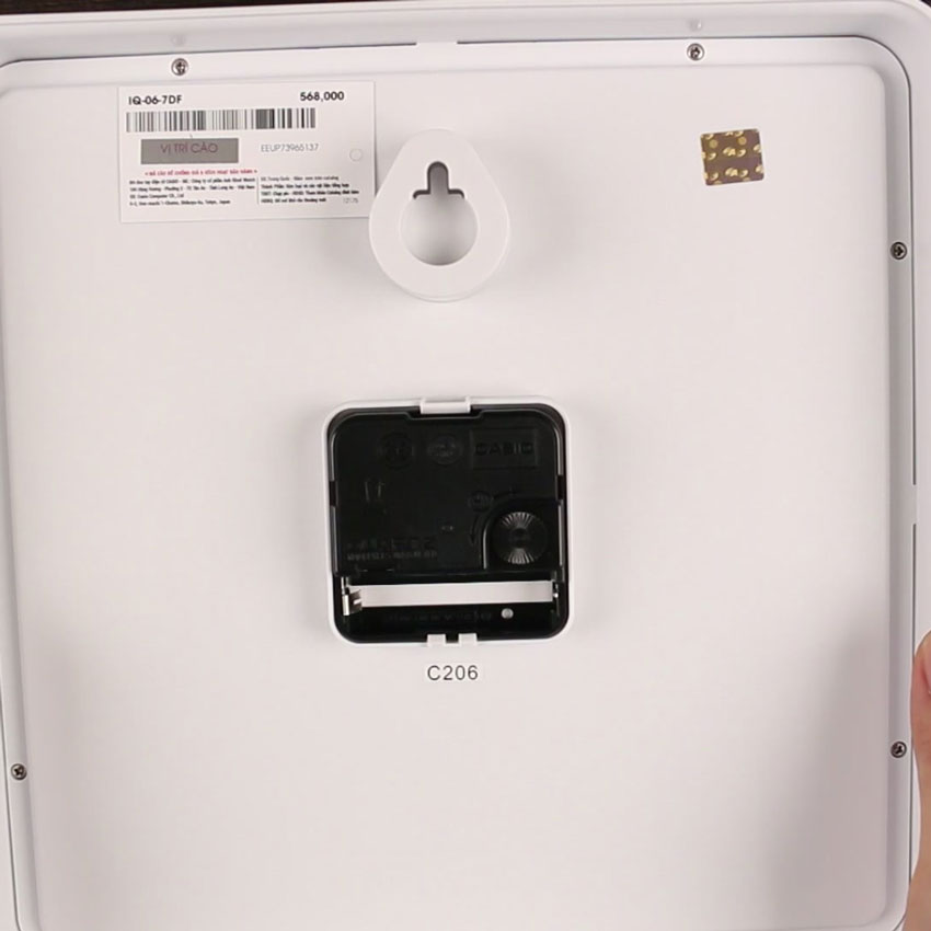 Đồng Hồ Treo Tường Casio IQ-06-7DF Chính Hãng Giá Rẻ