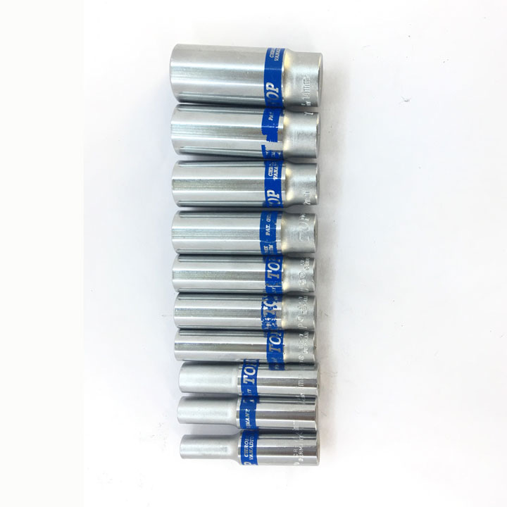 Bộ Tuýp Khẩu 11 Chi Tiết 1/4" Dạng Trượt 5-14mm