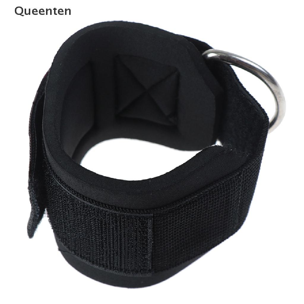 Queenten 1Pcs Foot Ankle Strap for Cable Machine Attachment Gym Fitness Training QT