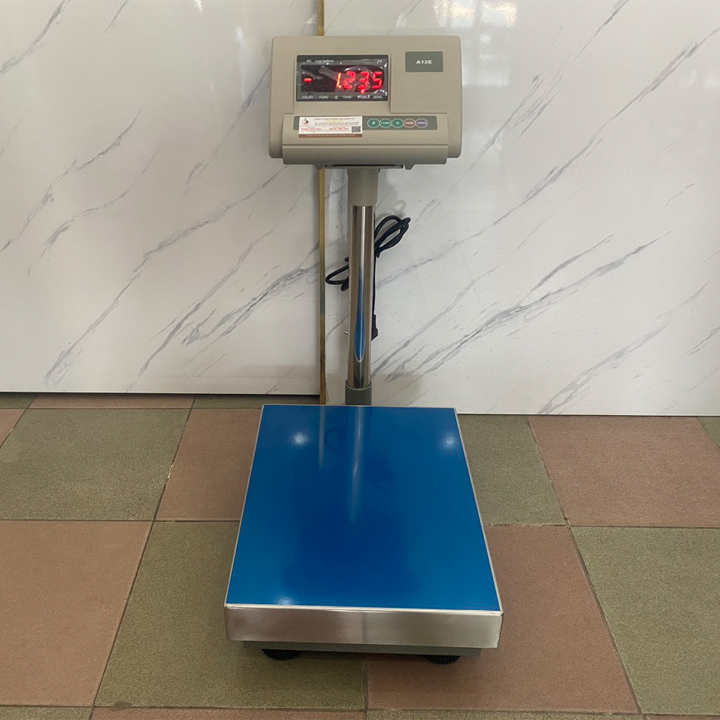 Cân Bàn Điện Tử A12E - Mặt Bàn Cân 300x400mm