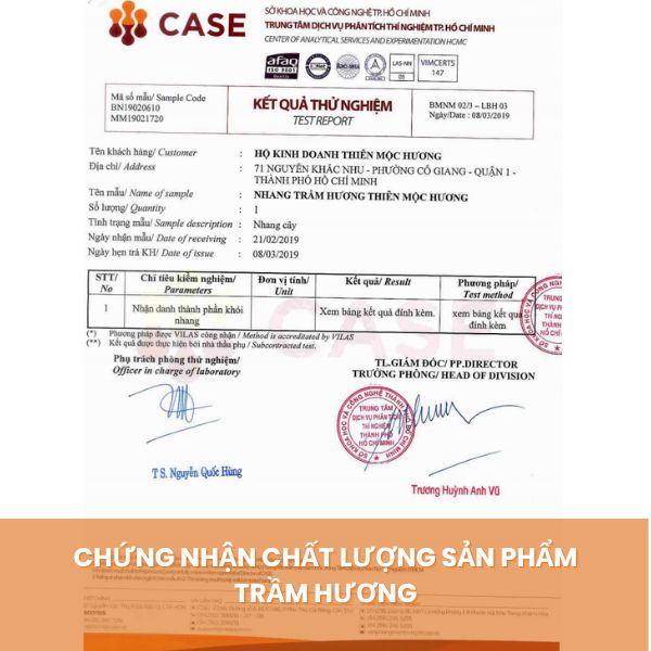 Nhang trầm hương tự nhiên Thiên Mộc Hương, 20cm, Ít Khói, Mùi thơm nhẹ diu, an toàn cho sức khỏe