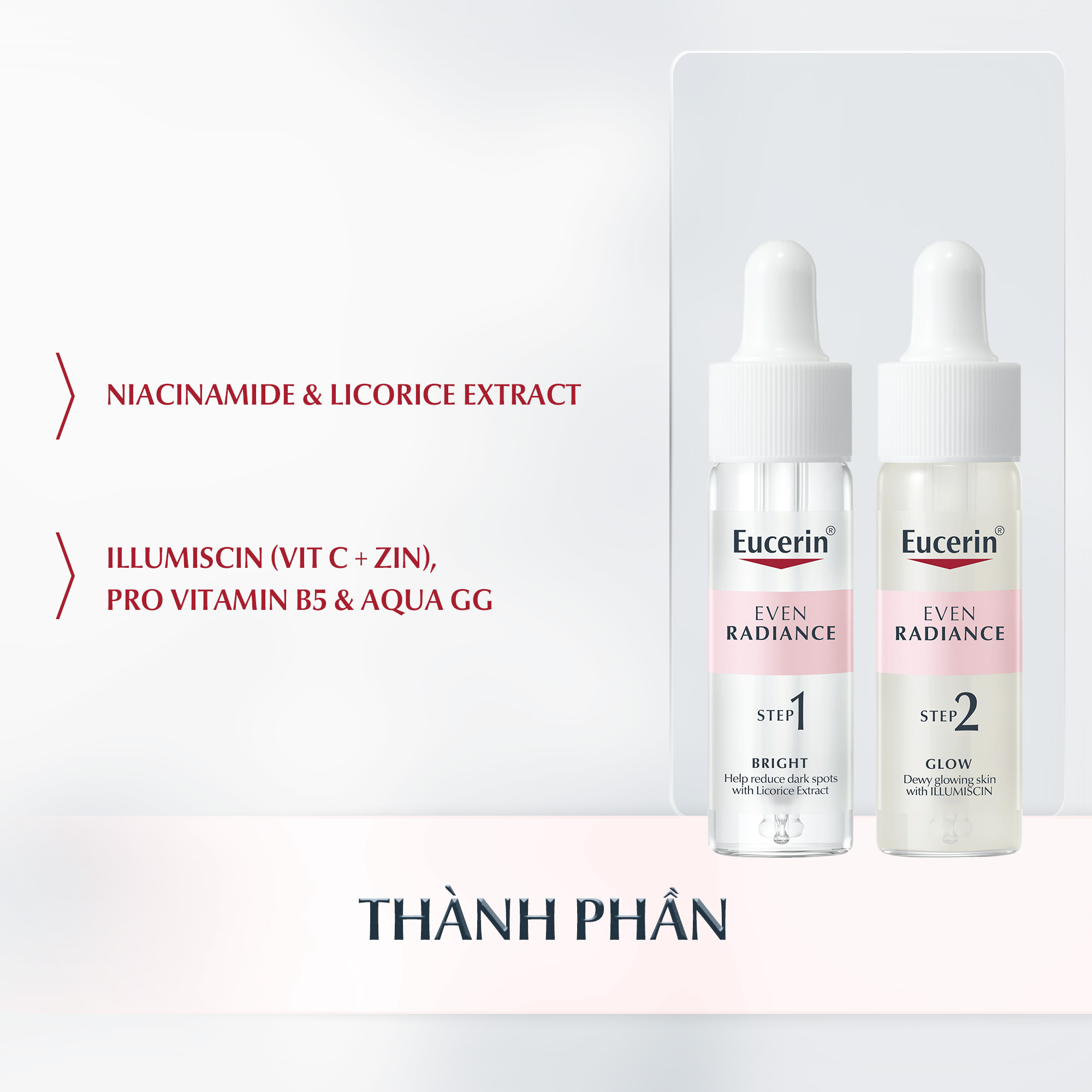 Tinh chất dưỡng sáng Eucerin Even Radiance Duo Ampoules (2x15ml) 98364