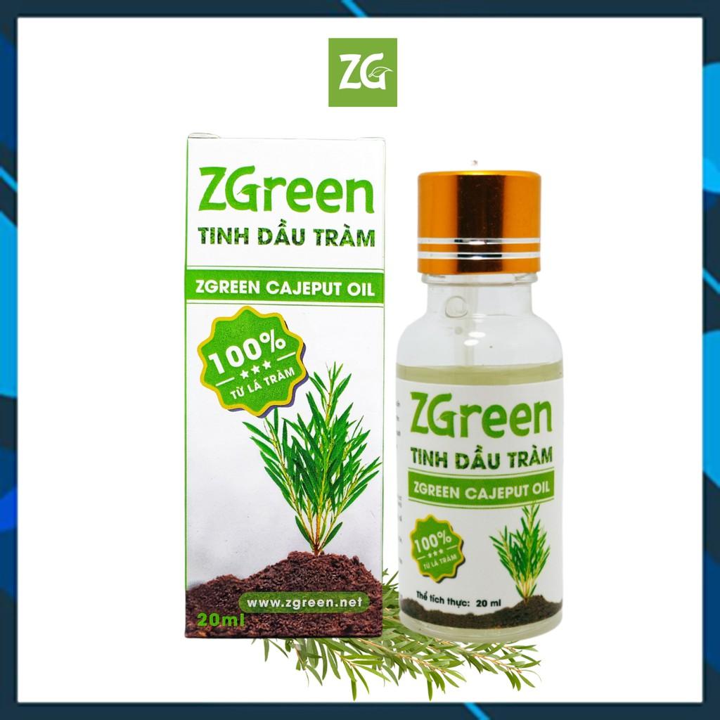 Tinh dầu Tràm ZGreen Có kiểm định an toàn cho bé Dung tích 10ml 20ml