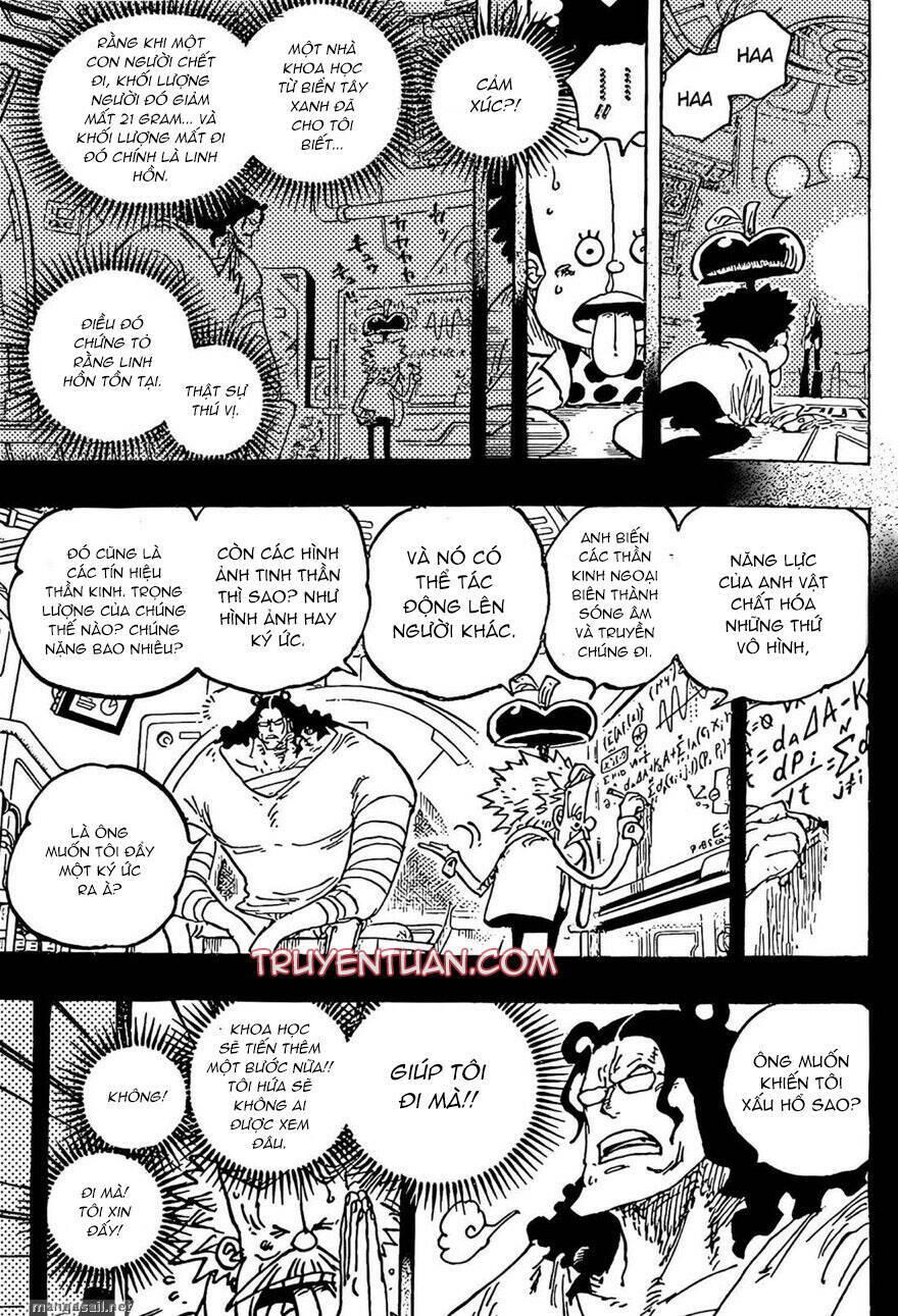 đảo hải tặc - one piece chapter 1072 9