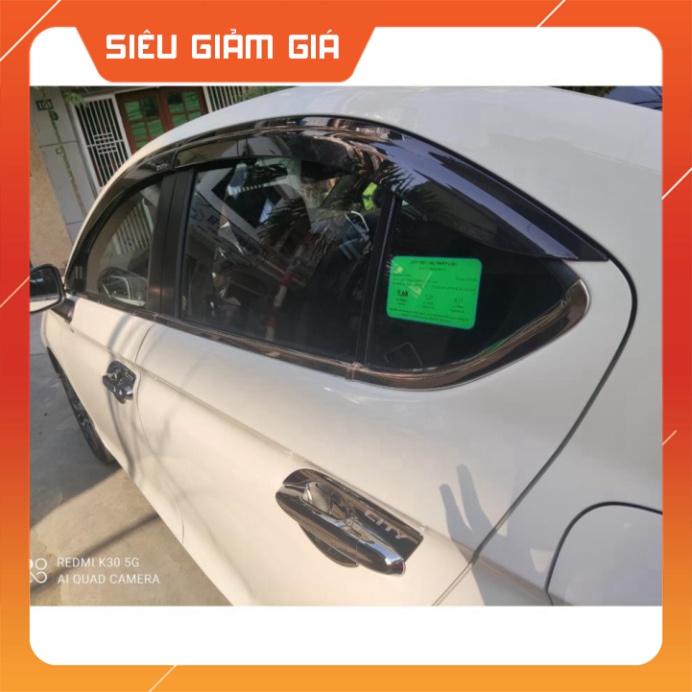 City, Nẹp Chân Kính inox Honda City 2021 bộ 6 Chi tiết