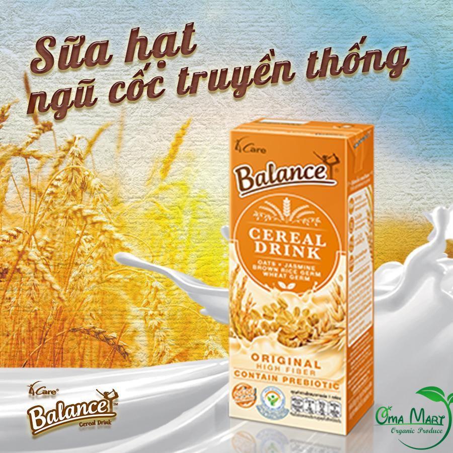 Sữa hạt 4Care Balance Thái Lan 1 hộp 180ml