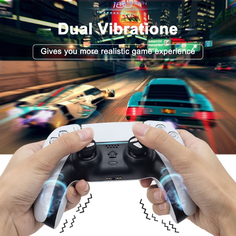 Gamepad Không dây Bluetooth T28 cho máy tính - điện thoại - máy game - Pin Sạc TypeC - chơi Fifa Pes giả lâp