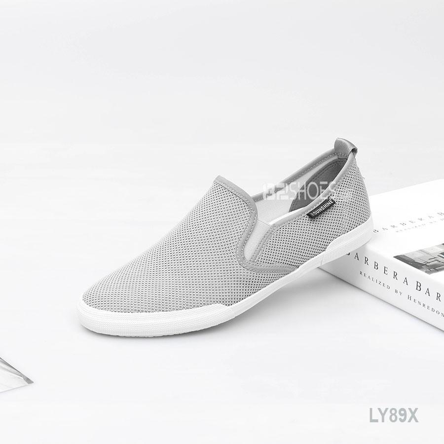 Giày lười nam - Slip on nam vải - Mã LY89X