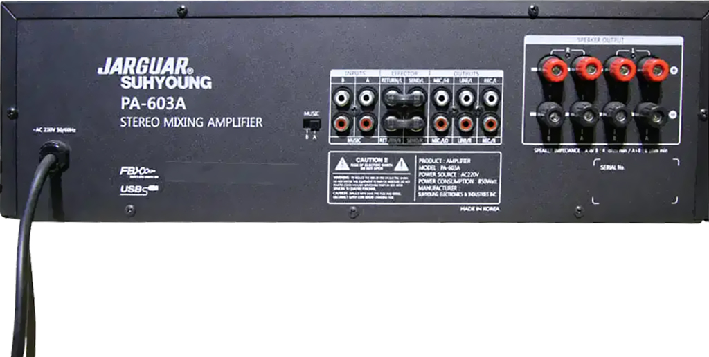 Amply Jarguar Suhyoung PA-603A - Hàng chính hãng