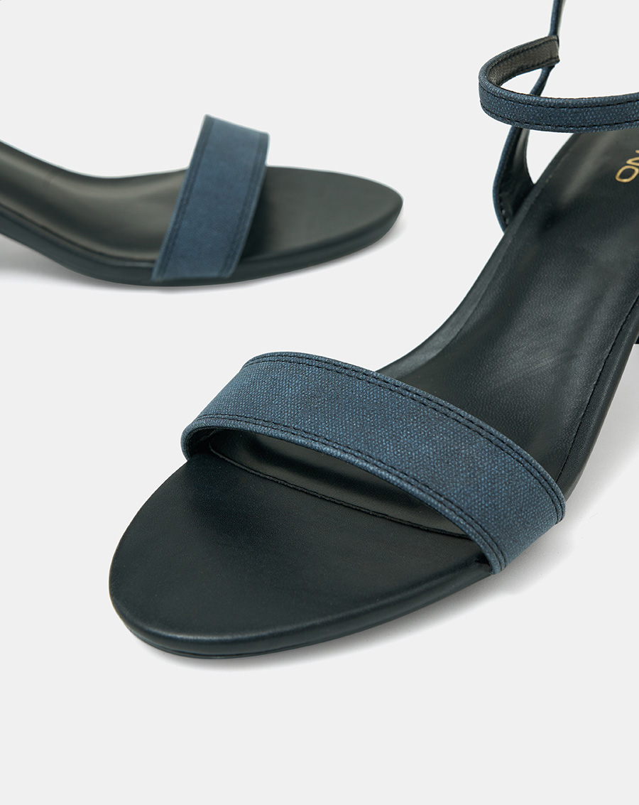 Giày Sandal Nữ 5cm Thời Trang JUNO Sandal Gót Vuông Quai Ngang Bản Lớn Quai Cổ Chân SD05106