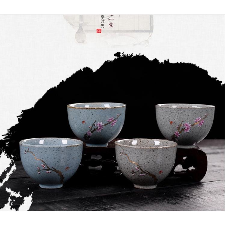 CHÉN UỐNG TRÀ MEN RẠN CAO CẤP, GỐM, SỨ, TỬ SA, BỘ BÀN TRÀ