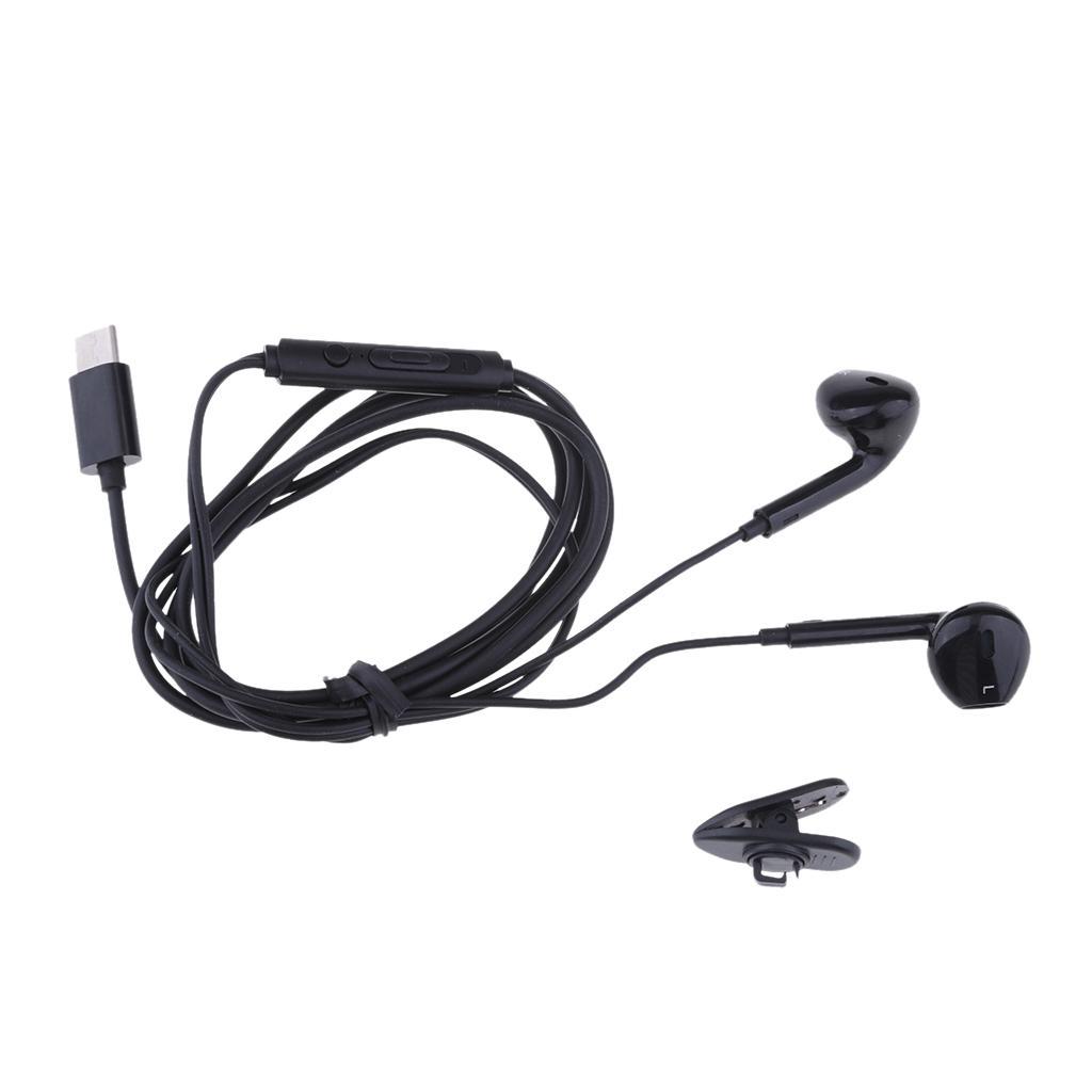 USB Earphones Digital Headphones Stereo Bass Noise Cancelling,2pcs