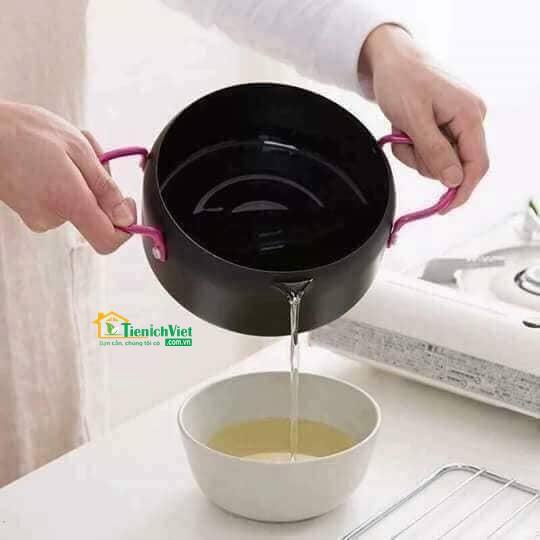 Nồi Chiên Lọc Dầu Đường Kính 18cm