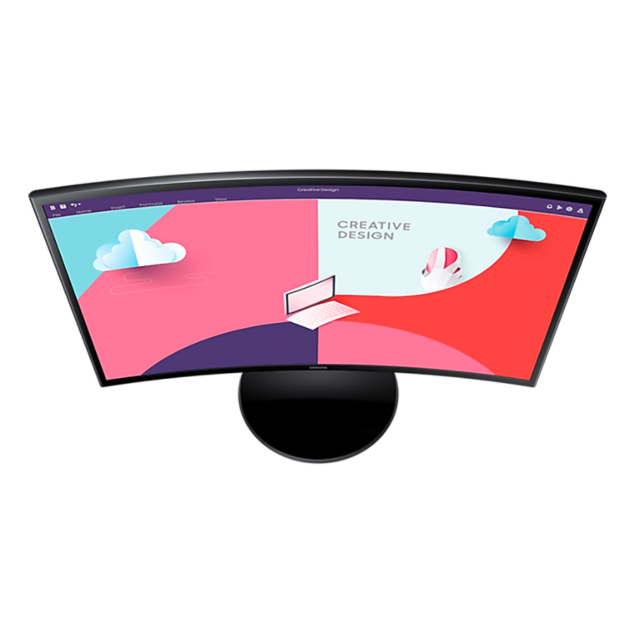 Màn hình cong Samsung LS24C360EAEXXV 24 inch fullHD VA 75Hz - Hàng Chính Hãng