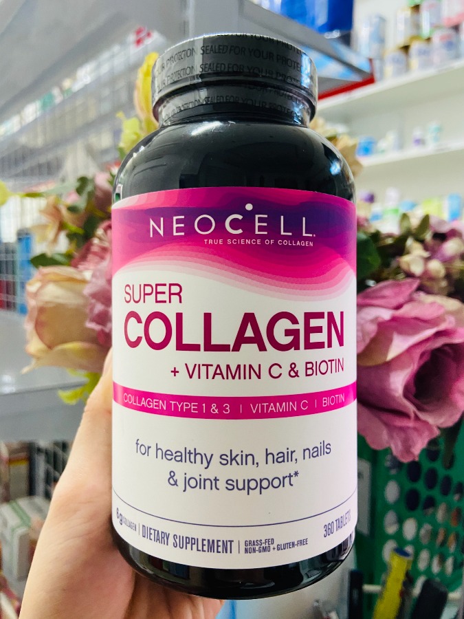 Collagen Neocell Types 1 & 3 Mỹ Hỗ trợ cang da, giảm nhăn da, giúp da, tóc, móng tay và khớp khỏe mạnh từ bên trong ra ngoài - Massel Official