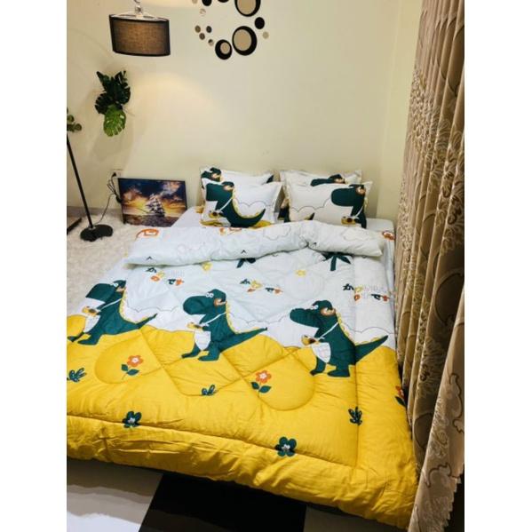 Bộ chăn phao 5 món cottonpoly