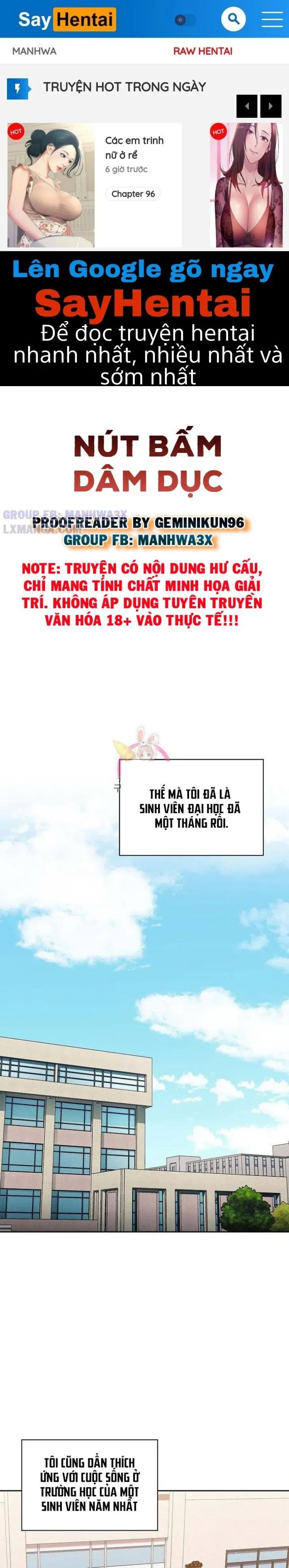 nút bấm dâm dục chapter 1 1