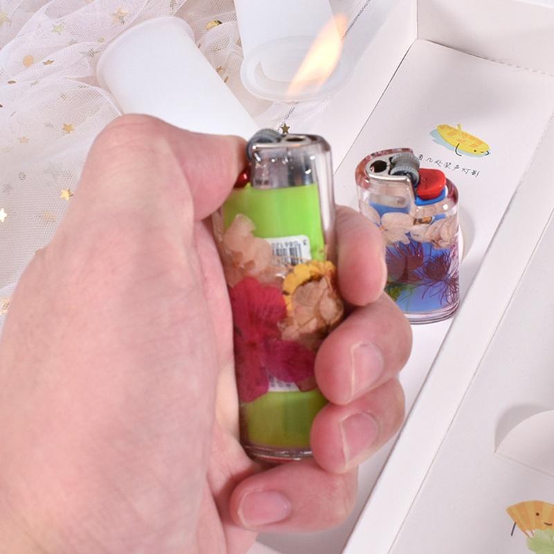 Khuôn Silicon Làm Hộp Bật Lửa Bằng Nhựa Epoxy Resin