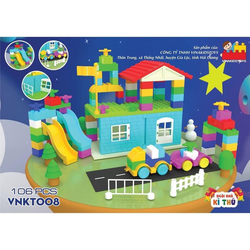 VNKT010 - Bộ lắp ghép ngôi nhà kì thú