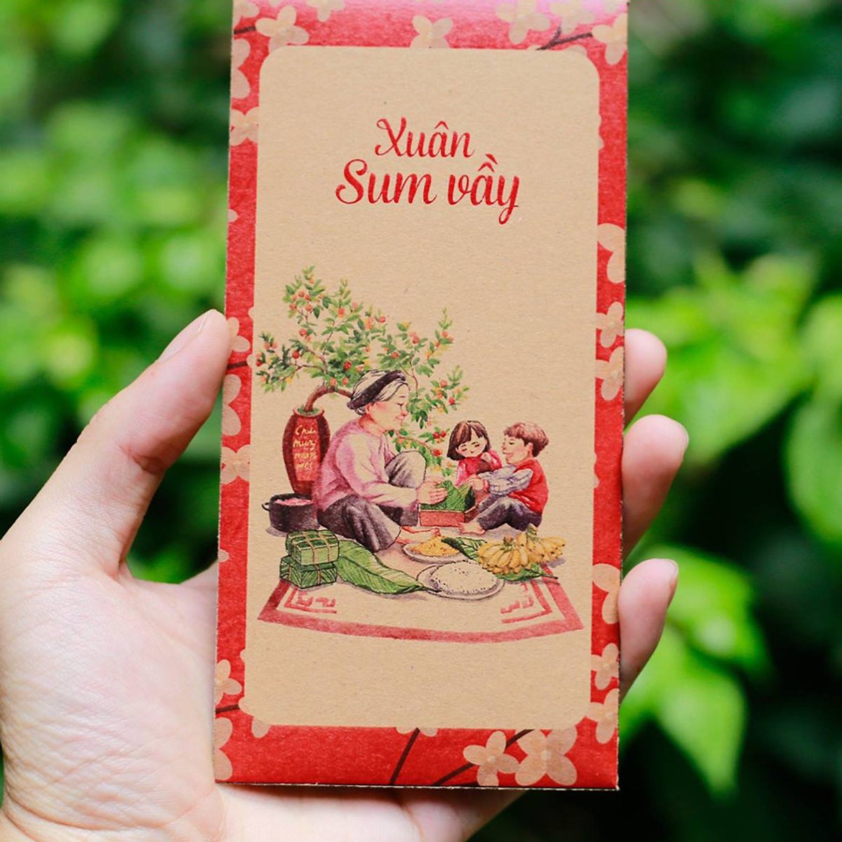 Set 10 Chiếc Lì Xì 2019 Xuân Sum Vầy - Tết Xưa