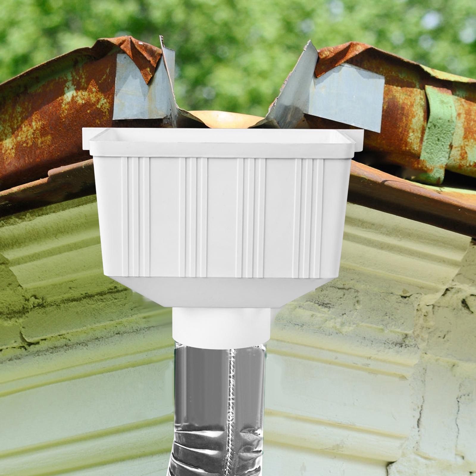 Rainwater Downspout Drainage Connector Landscape Rainwater Collection System