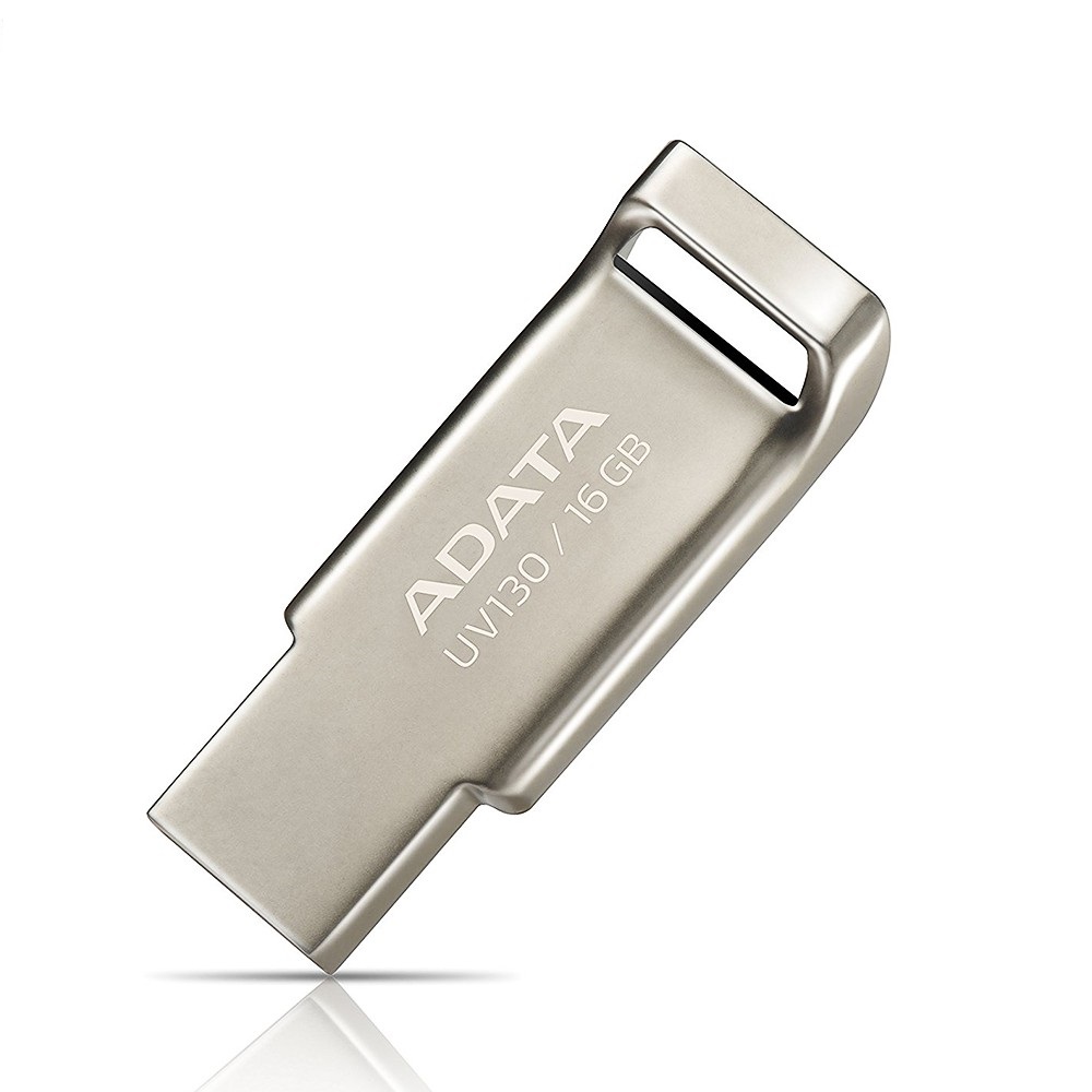 USB 16GB ADATA UV130 (Xám) vỏ kim loại - Hàng Chính Hãng