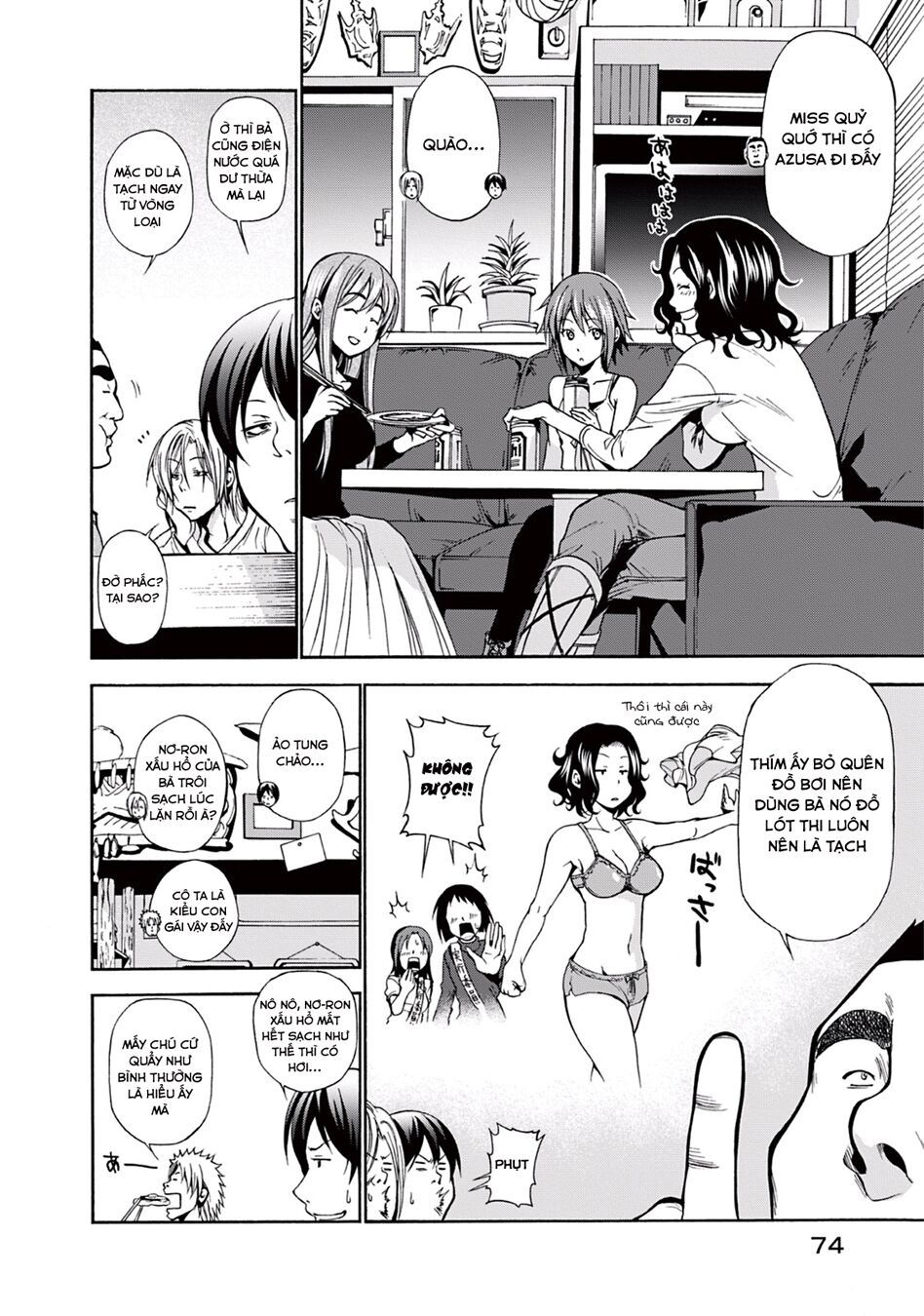 cô gái thích lặn - grand blue chapter 6 28