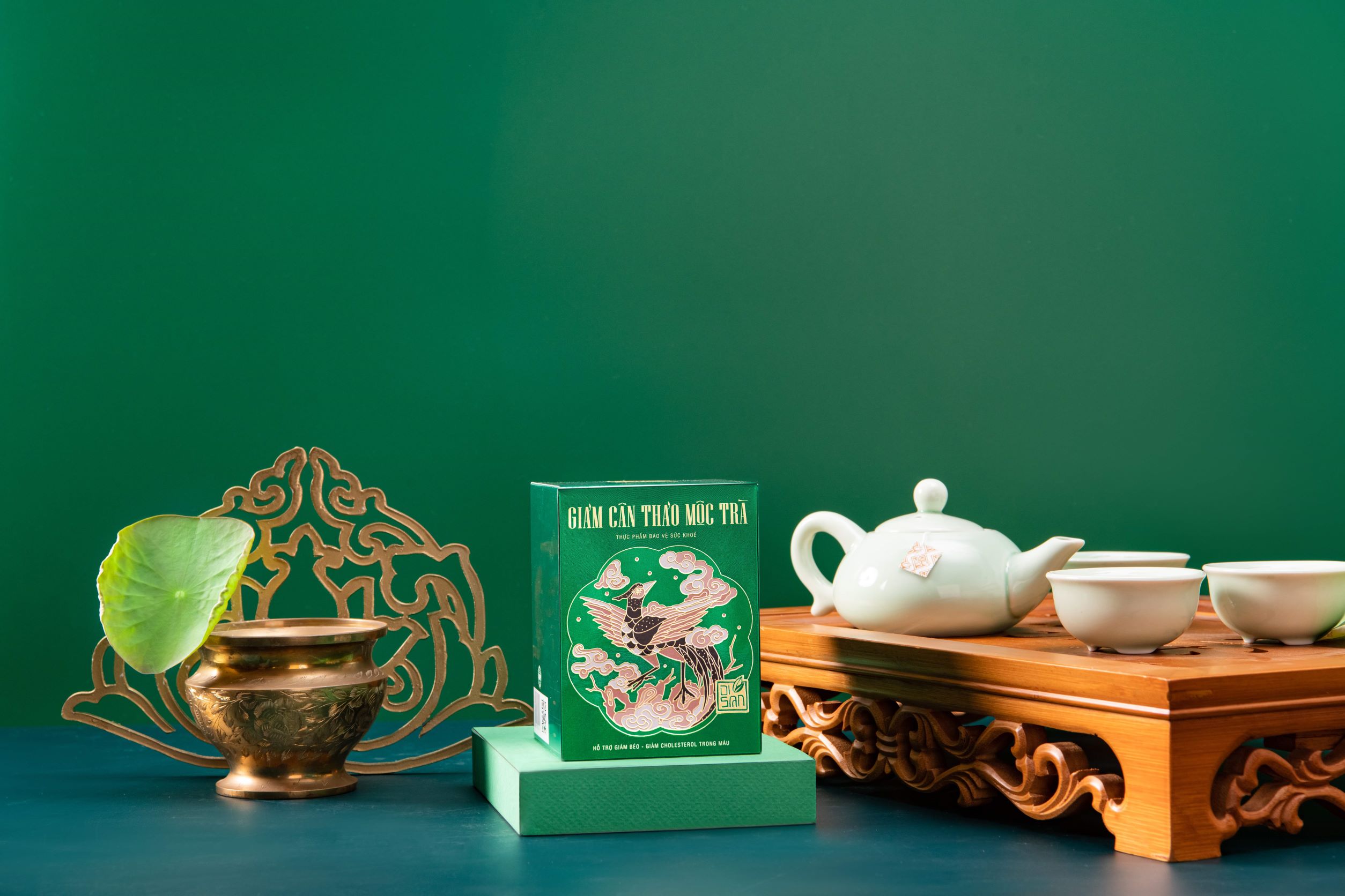 Combo 2 Sản Phẩm Dưỡng Tâm An Thần và Trà Giảm Cân Thảo Mộc