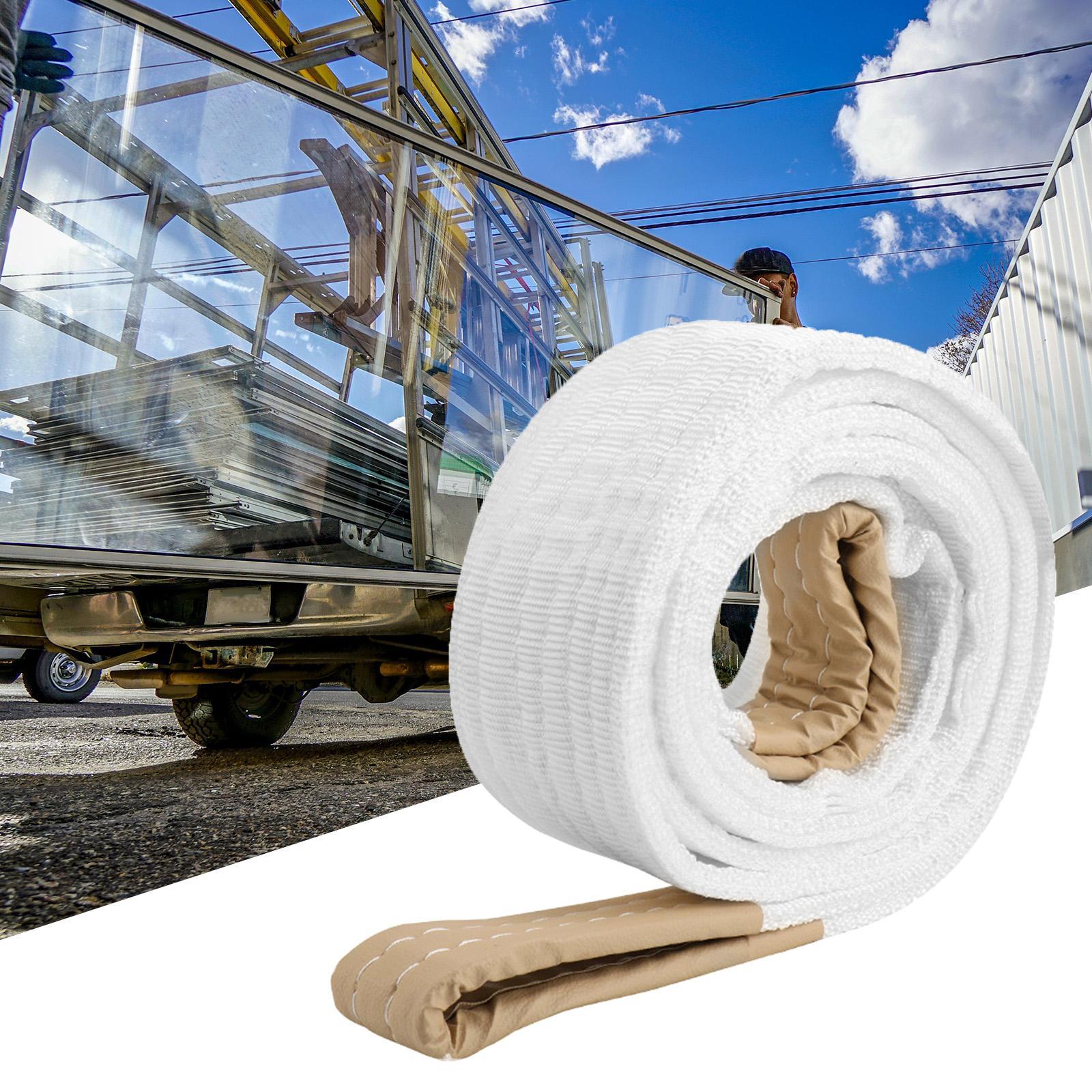 Heavy Duty Lifting Tow Strap Towing Rope High Strength Woven