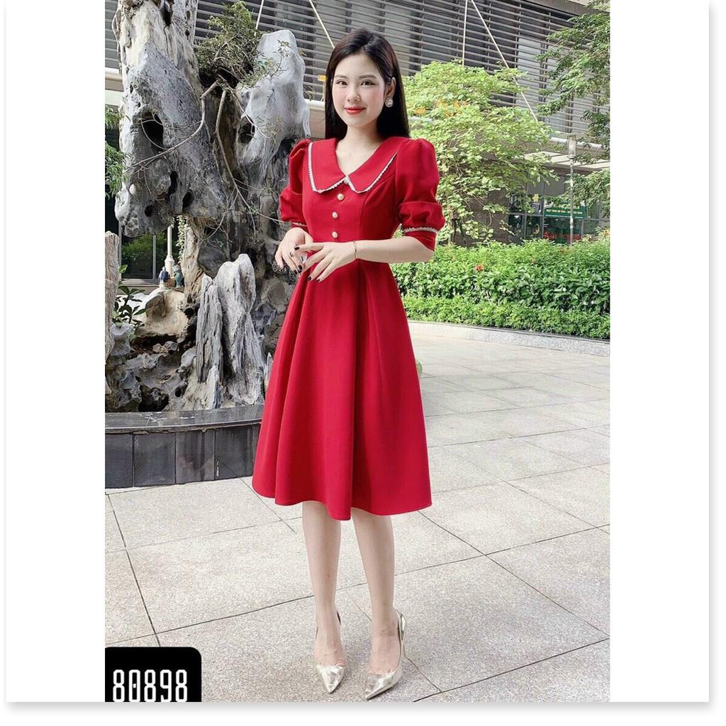 ĐẦM FORD ĐÍNH NGỌC CHẤT LIỆU VÔ CÙNG THOÁNG MÁT THỜI TRANG MỚI KME