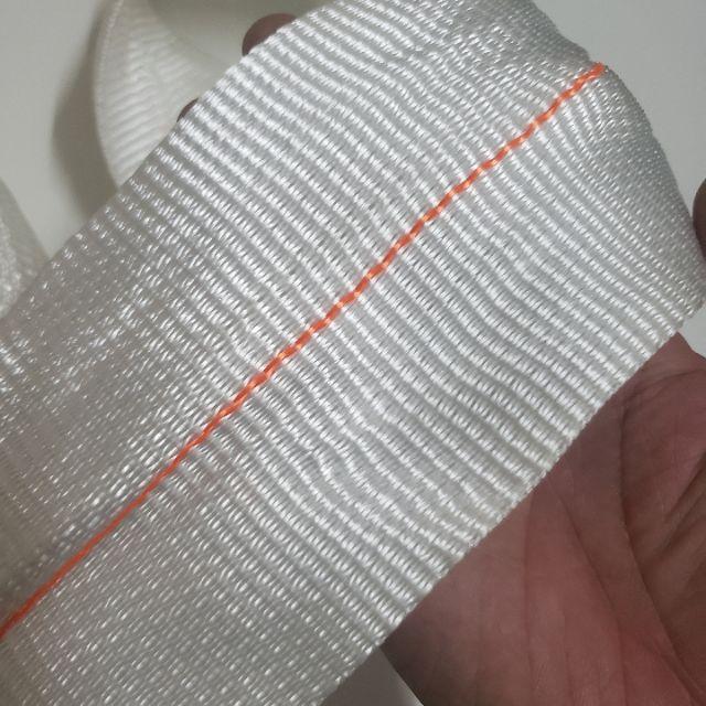 Dây đai vải bản 108mm polyester trắng