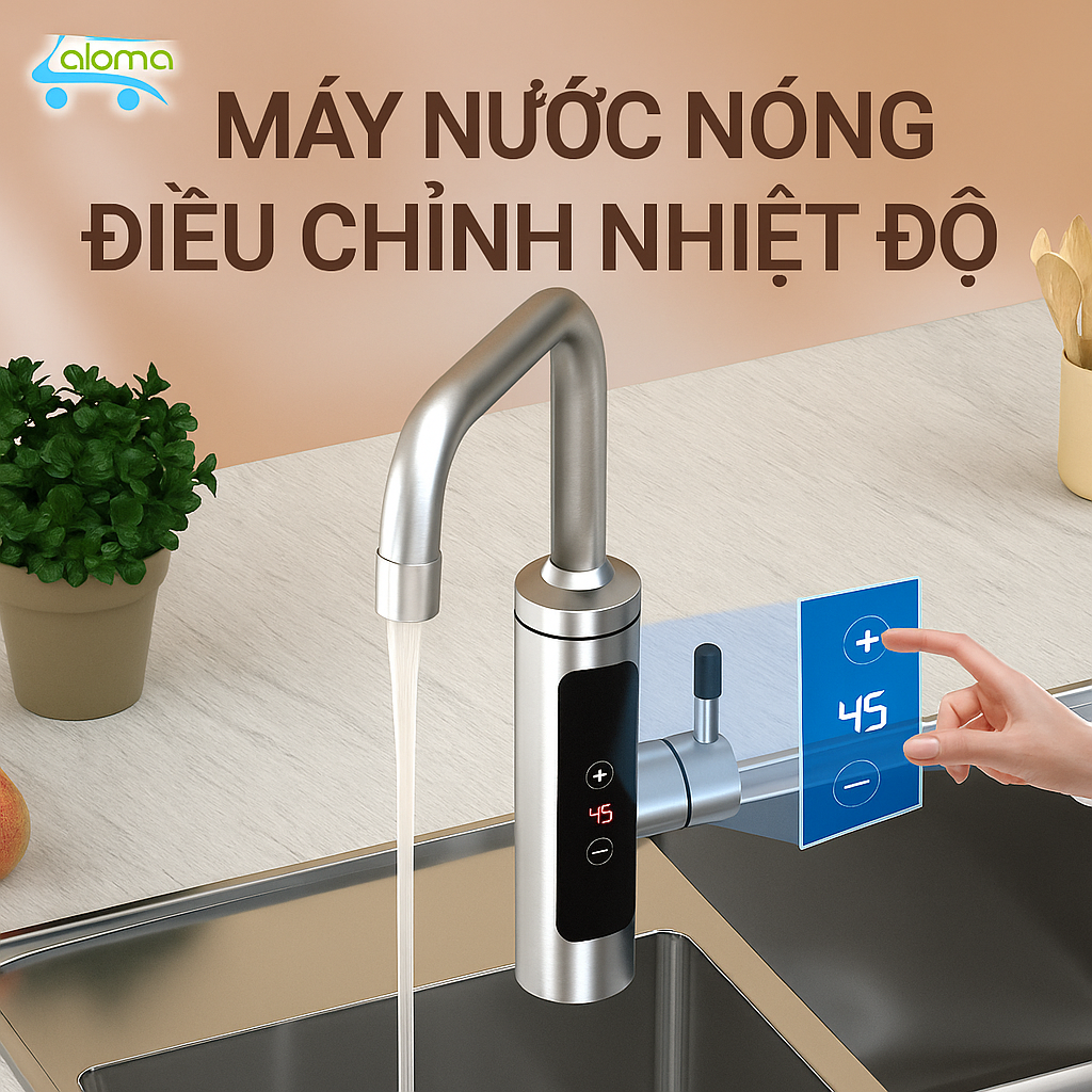 Máy Nước Nóng Trực Tiếp Tại Vòi Inox Cao Cấp – Điều Chỉnh Nhiệt Độ Dễ Dàng, ĐÈN TRANG TRÍ