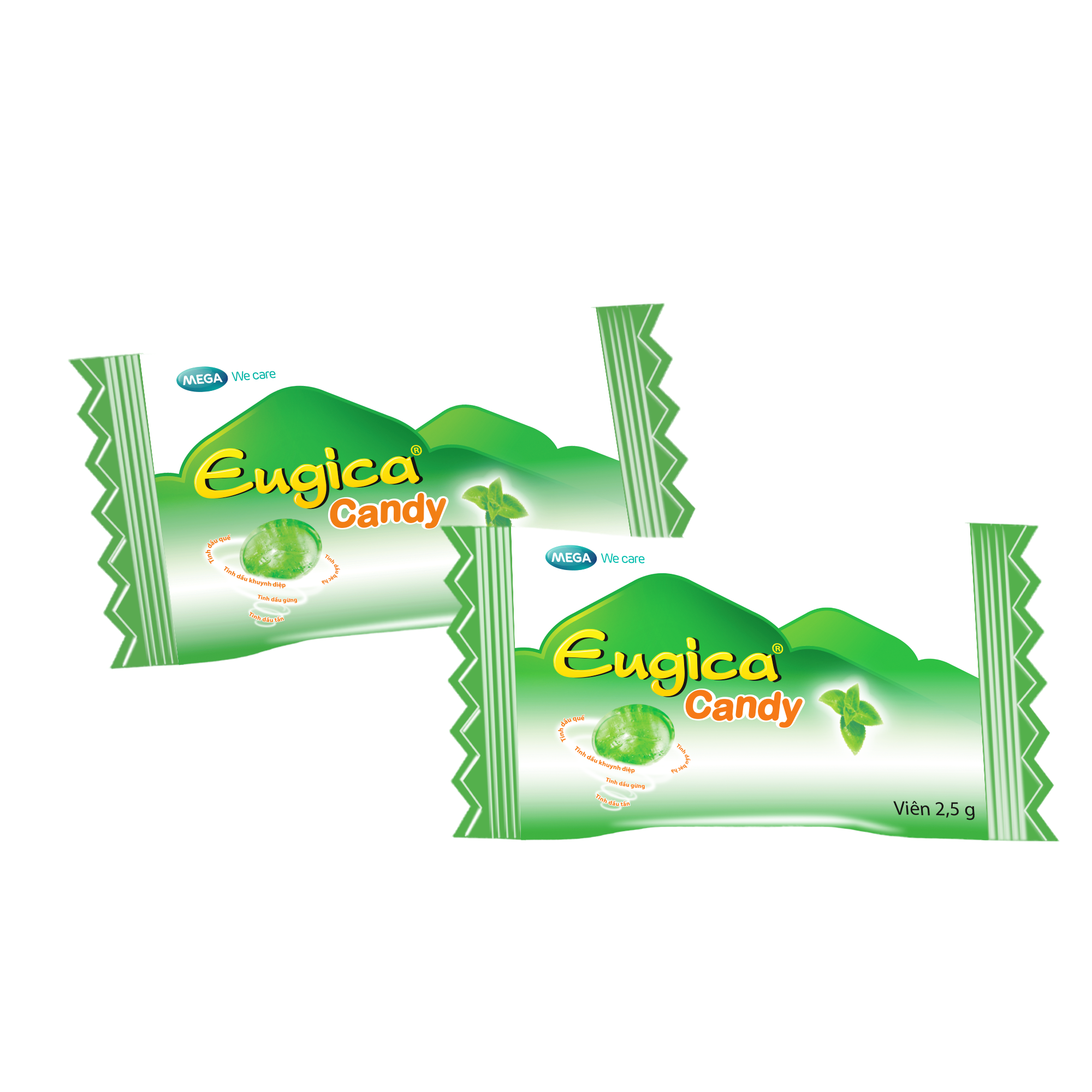 Kẹo ngậm thảo dược EUGICA CANDY (Túi zip 15 viên)
