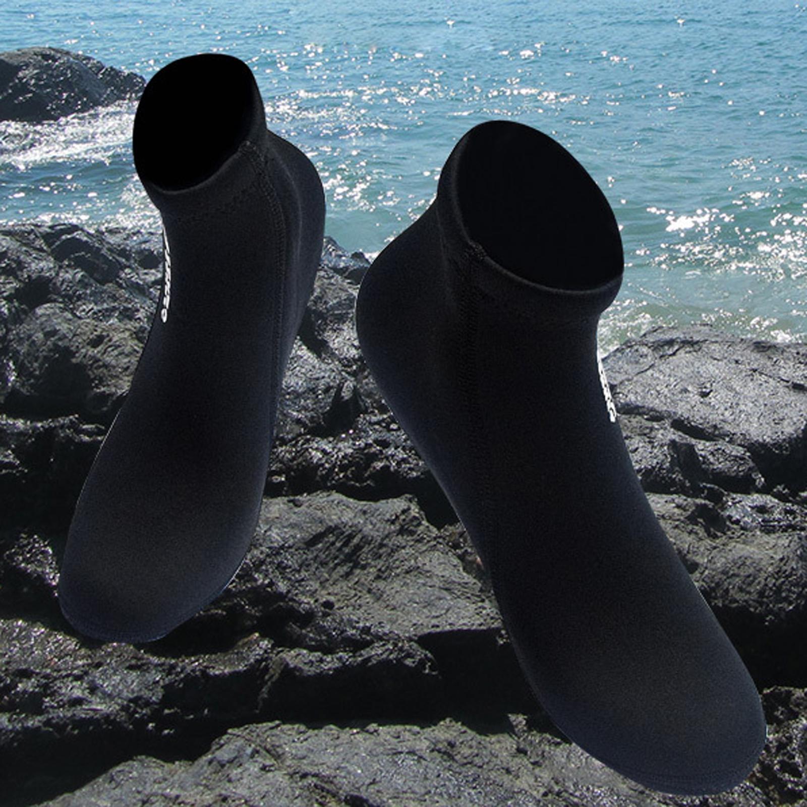 Neoprene Socks Diving Flexible Beach Water Boots for Adult Scuba Surfing, Snorkeling