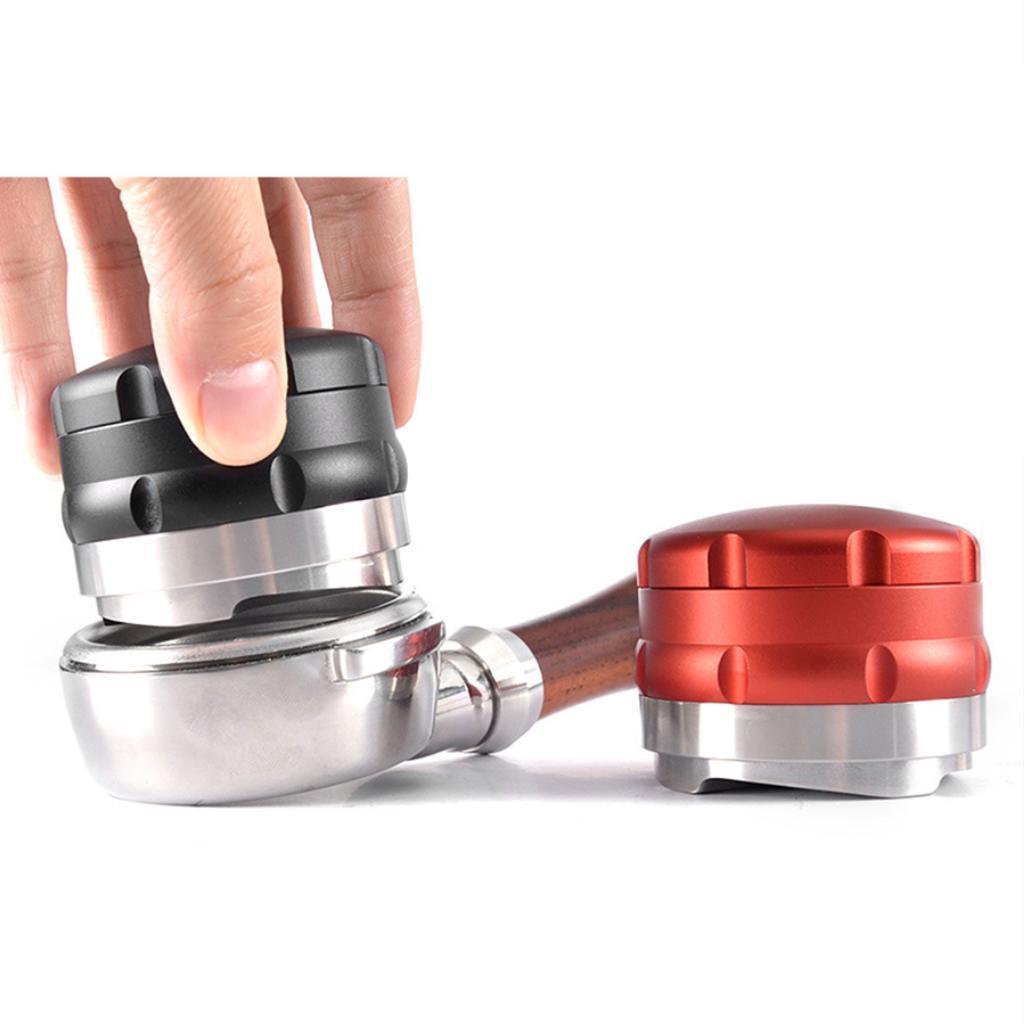 Coffee Distributor &amp; Tamper Adjustable Espresso Hand Tampers
